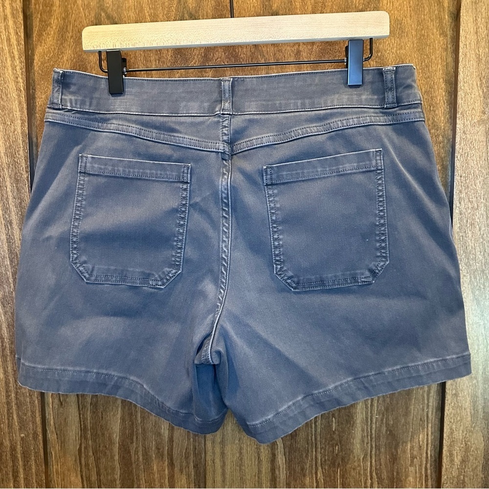 Lot of 4 Pairs of SPANX Women's Shorts - Blue, Orange, Tan, Charcoal - Size XL - Picture 4 of 14